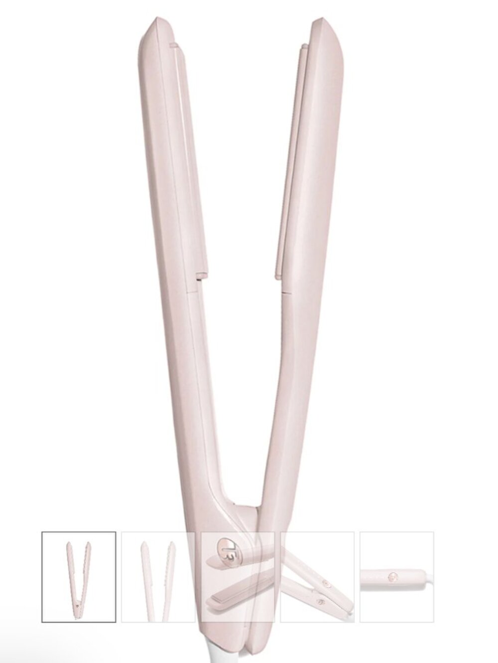 T3 SinglePass Ceramic 1 inch Straightening & Styling Flat Iron, Pink